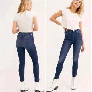 MOTHER The Diamond Swooner High Rise Bareback  Skinny Jeans-Tongue & Chic-Sz 31